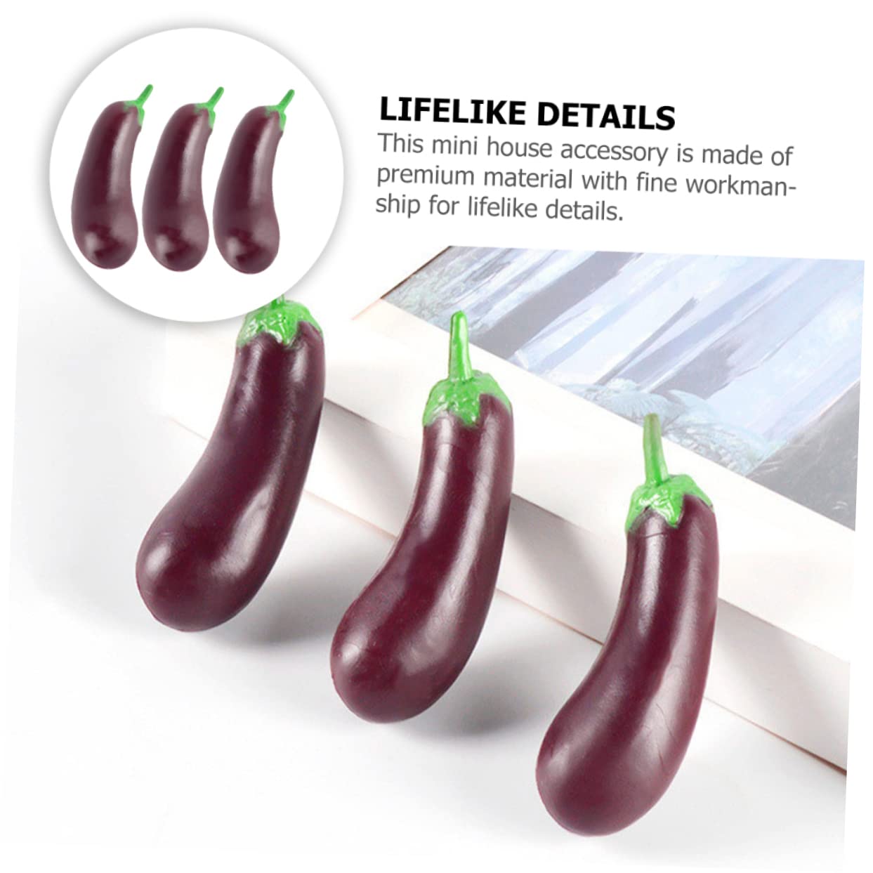 Amazon｜Holibanna Pvc製リアルミニチュアナス 耐摩耗性素材使用 模型